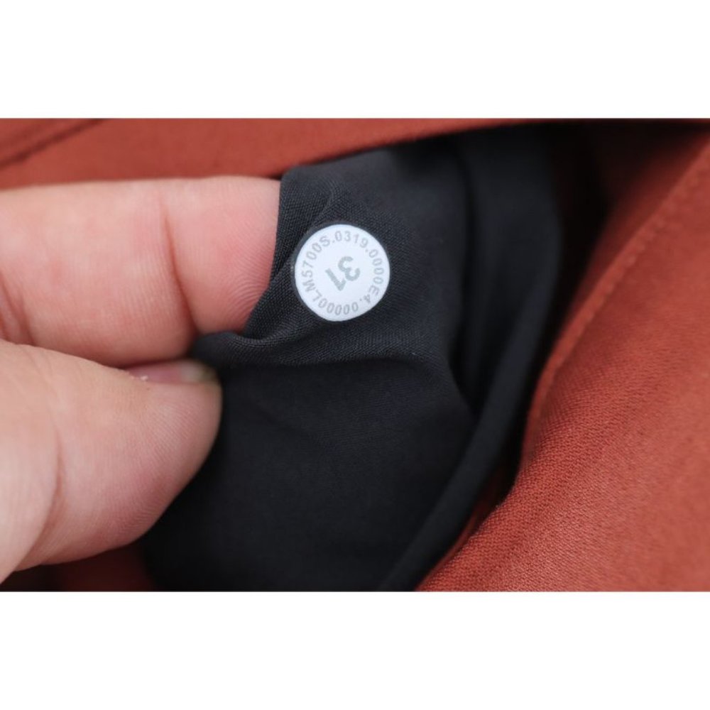 LULULEMON Pants Mens 31 ABC Commission Slim warpstreme terracotta Mid Rise Chino - Picture 5 of 11